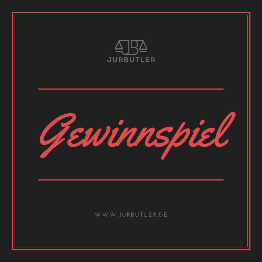 Jura Gewinnspiel