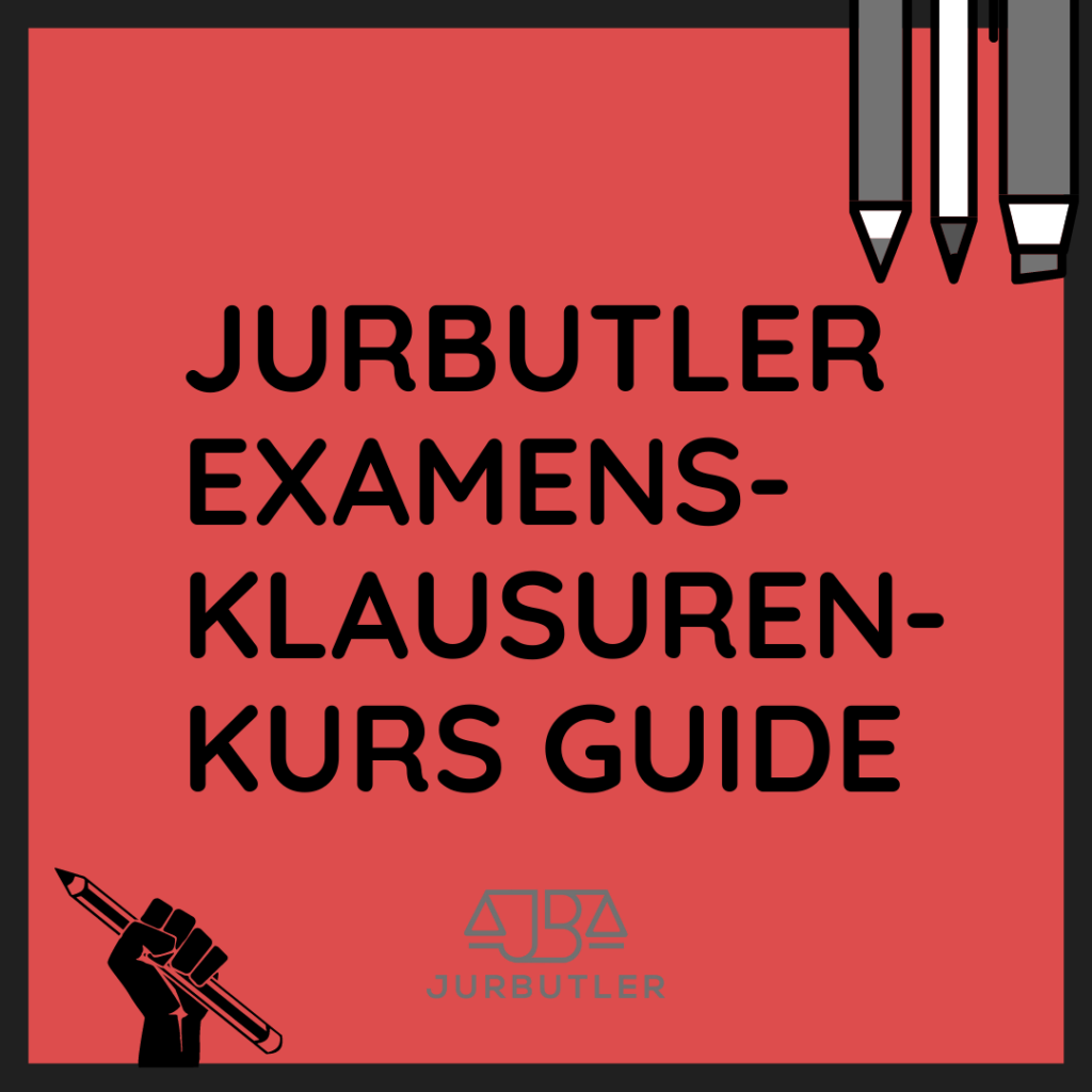 Jura Klausuren Examen